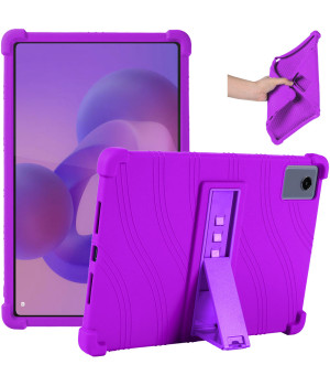 Силіконовий чохол з підставкою для Lenovo Idea Tab Plus 12.1" / Tab K12 TB361FU, TB361ZU Purple