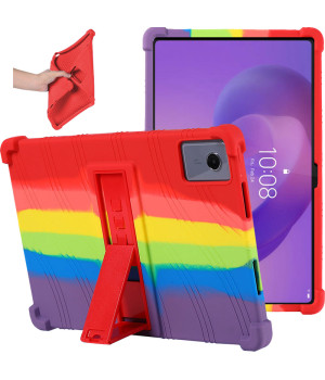 Силіконовий чохол з підставкою для Lenovo Idea Tab Plus 12.1" / Tab K12 TB361FU, TB361ZU Rainbow