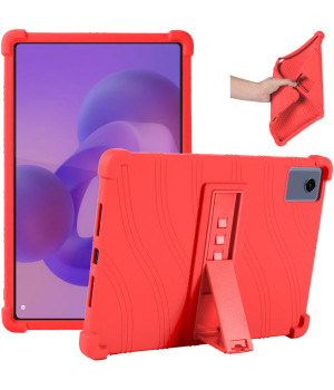 Силіконовий чохол з підставкою для Lenovo Idea Tab Plus 12.1" / Tab K12 TB361FU, TB361ZU Red