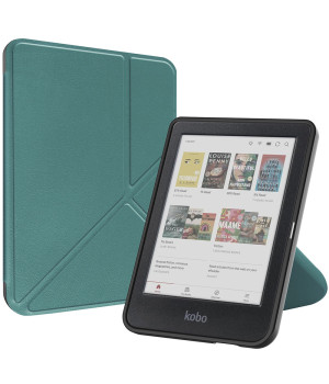 Чохол Galeo TPU Origami для Kobo Clara BW / Clara 2E / Clara Colour Dark Green