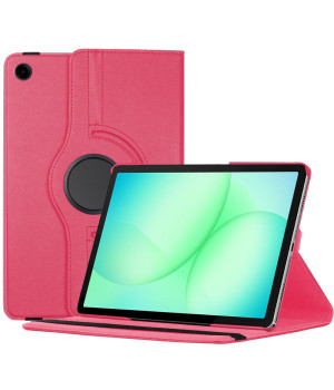 Поворотний чохол для для Samsung Galaxy Tab A11 Plus 11" (2025) SM-X230, SM-X236 Hotpink
