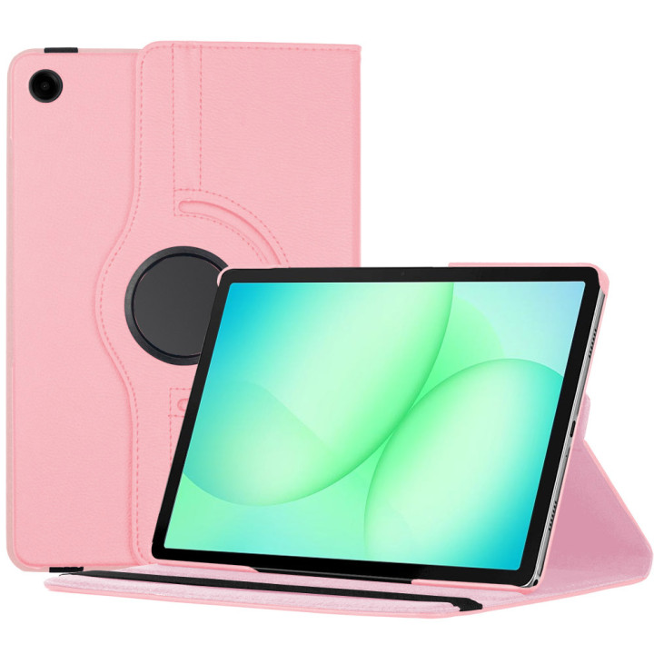 Поворотний чохол для для Samsung Galaxy Tab A11 Plus 11" (2025) SM-X230, SM-X236 Pink