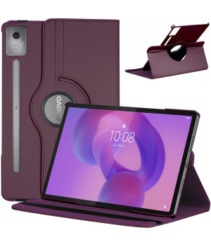 Поворотный чехол для Lenovo Idea Tab Pro 12.7" TB373FU / Xiaoxin Pad Pro 2025 Purple