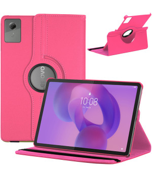 Поворотный чехол для Lenovo Idea Tab 11" (2025) / Tab K11 2nd Gen TB336FU, TB336ZU Hotpink