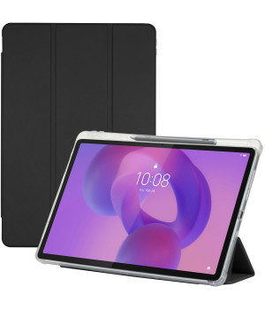 Чехол Galeo TPU Trifold with Stylus Holder для Lenovo Idea Tab Pro TB373FU 12.7" (2025) / Tab P12 TB370FU Black