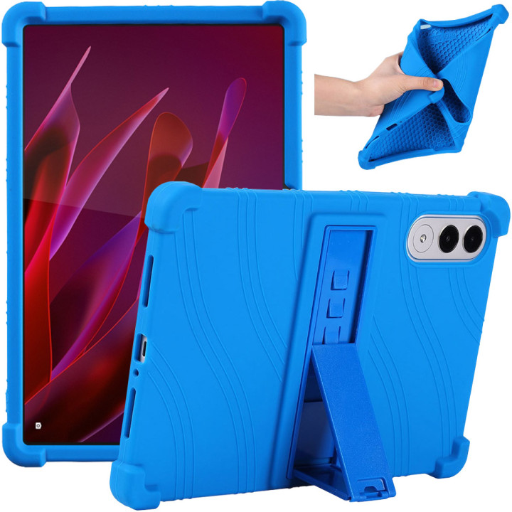 Силіконовий чохол з підставкою для Lenovo Yoga Tab (2025) TB710FU / Xiaoxin Pad Pro GT 11.1" Navy Blue