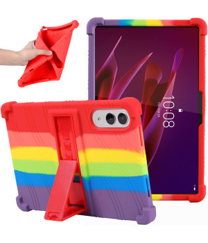 Силіконовий чохол з підставкою для Lenovo Yoga Tab (2025) TB710FU / Xiaoxin Pad Pro GT 11.1" Rainbow