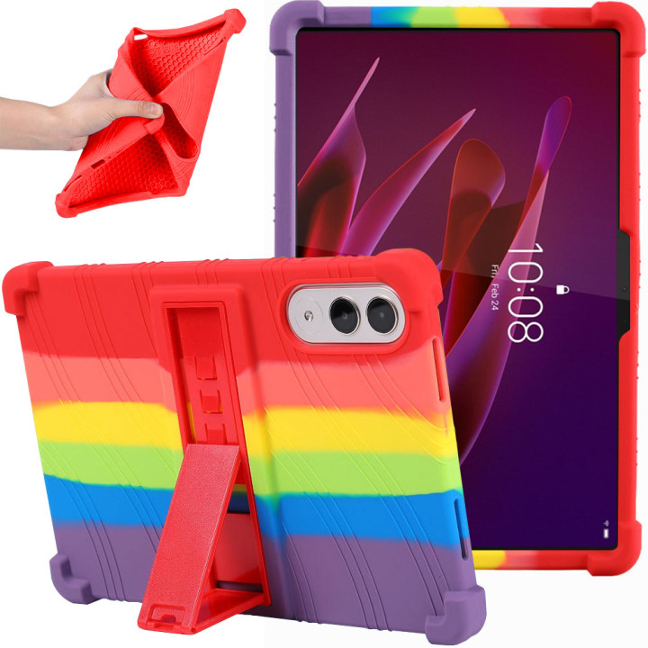 Силіконовий чохол з підставкою для Lenovo Yoga Tab (2025) TB710FU / Xiaoxin Pad Pro GT 11.1" Rainbow