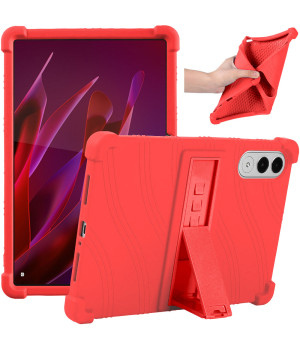 Силіконовий чохол з підставкою для Lenovo Yoga Tab (2025) TB710FU / Xiaoxin Pad Pro GT 11.1" Red