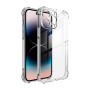 TPU чохол Galeo Anti-Shock для Apple iPhone 15 Pro Transparent