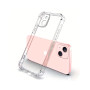 TPU чохол Galeo Anti-Shock для Apple iPhone 15 Plus Transparent