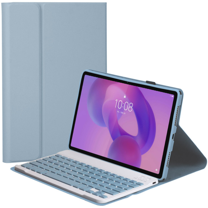 Чохол з клавіатурою для Lenovo Idea Tab 11"/ Tab K11 2nd Gen TB336FU Galeo (En+Ua+Ru) Misty Blue