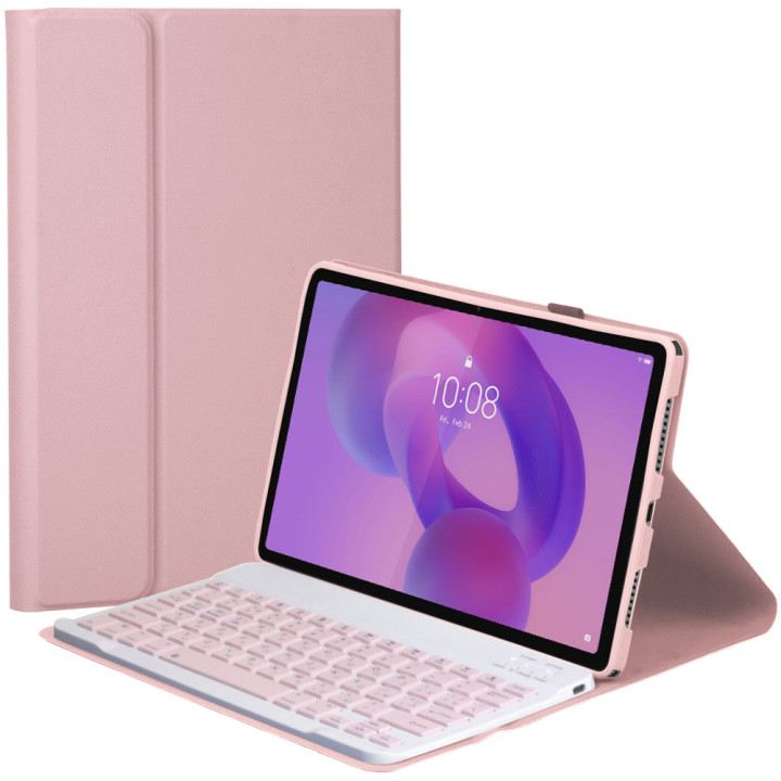 Чохол з клавіатурою для Lenovo Idea Tab 11"/ Tab K11 2nd Gen TB336FU Galeo (En+Ua+Ru) Pink