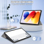 Чохол Galeo Slimline Portfolio для Xiaomi Redmi Pad 2 Pro 12.1" (2025) Grey