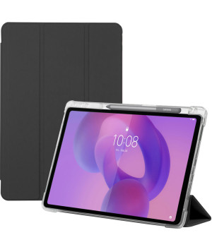 Чехол Galeo TPU Trifold with Stylus Holder для Lenovo Idea Tab Plus 12.1" (2025) / Tab K12 TB361FU Black