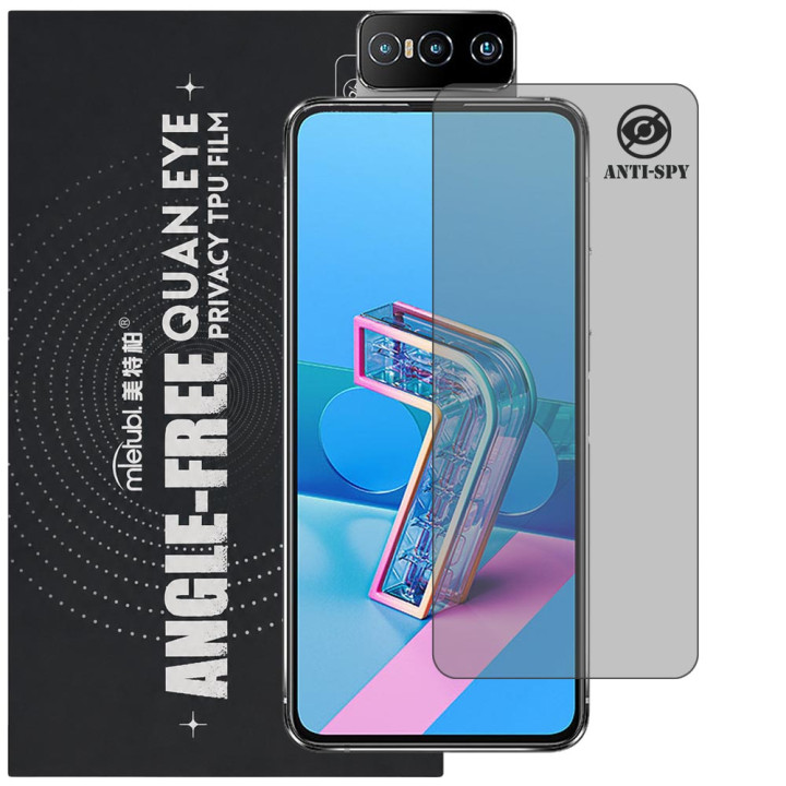Гидрогелевая пленка антишпион Mietubl Quantum Eye Privacy TPU Film для ASUS Zenfone 7 Pro