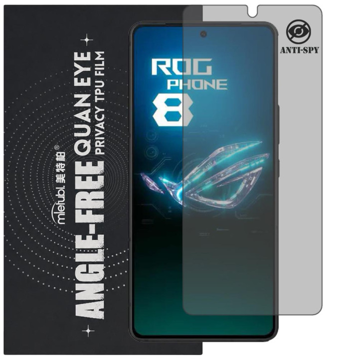 Гидрогелевая пленка антишпион Mietubl Quantum Eye Privacy TPU Film для ASUS ROG Phone 8