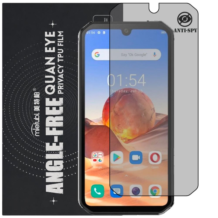 Гидрогелевая пленка антишпион Mietubl Quantum Eye Privacy TPU Film для Blackview BV9900E
