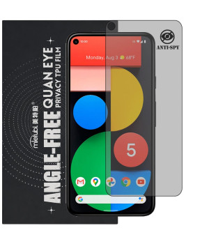Гидрогелевая пленка антишпион Mietubl Quantum Eye Privacy TPU Film для Google Pixel 5