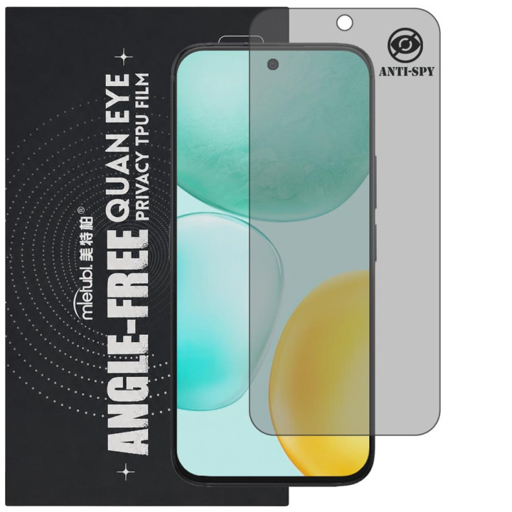 Гидрогелевая пленка антишпион Mietubl Quantum Eye Privacy TPU Film для Honor X6c