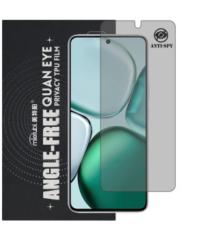 Гидрогелевая пленка антишпион Mietubl Quantum Eye Privacy TPU Film для Honor X9c Smart