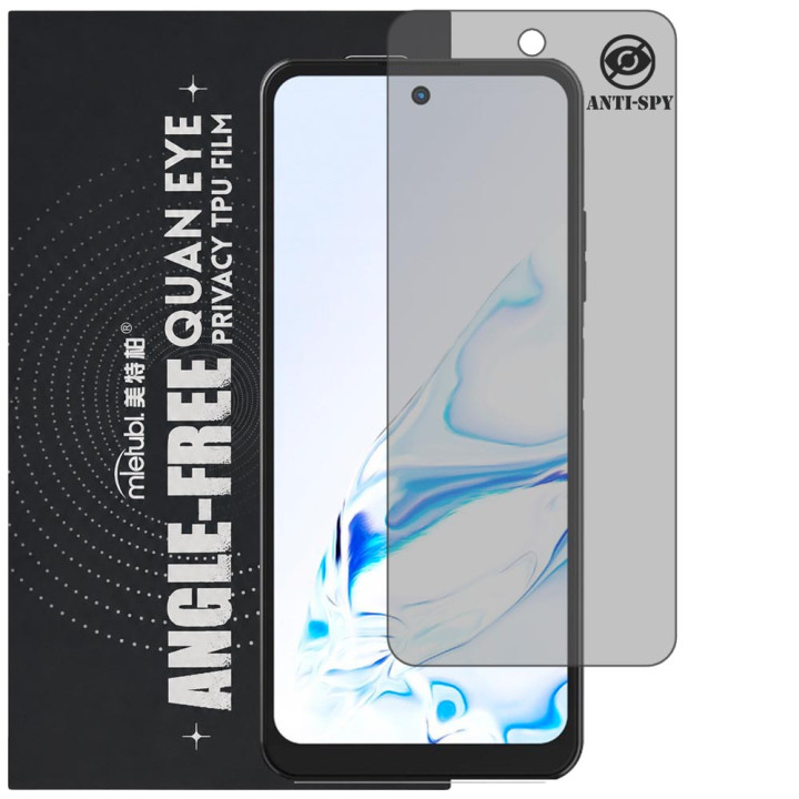 Гидрогелевая пленка антишпион Mietubl Quantum Eye Privacy TPU Film для Hotwav Note 12