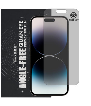 Гидрогелевая пленка антишпион Mietubl Quantum Eye Privacy TPU Film для iPhone 14 Pro