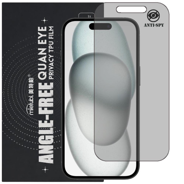 Гідрогелева плівка антишпигун Mietubl Quantum Eye Privacy TPU Film для iPhone 15