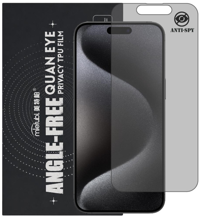 Гідрогелева плівка антишпигун Mietubl Quantum Eye Privacy TPU Film для iPhone 15 Pro Max