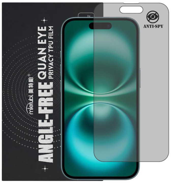 Гідрогелева плівка антишпигун Mietubl Quantum Eye Privacy TPU Film для iPhone 16 Plus