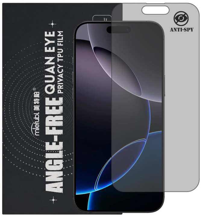 Гідрогелева плівка антишпигун Mietubl Quantum Eye Privacy TPU Film для iPhone 16 Pro