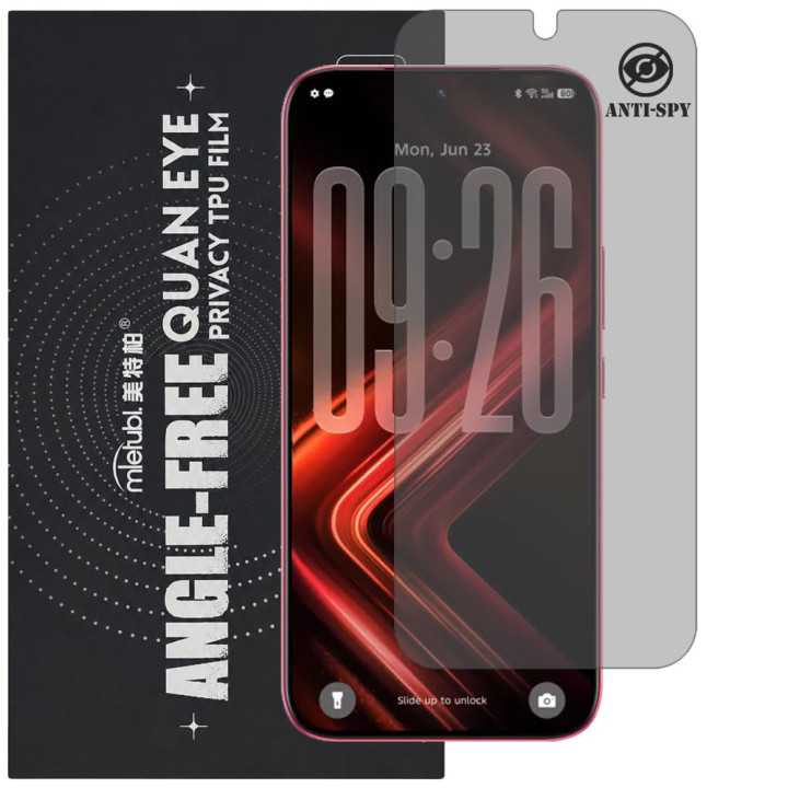 Гідрогелева плівка антишпигун Mietubl Quantum Eye Privacy TPU Film для Infinix GT 50 Pro