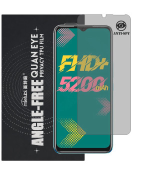 Гидрогелевая пленка антишпион Mietubl Quantum Eye Privacy TPU Film для Infinix HOT 11