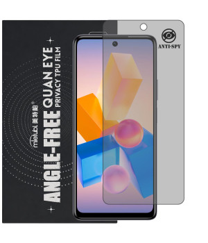 Гидрогелевая пленка антишпион Mietubl Quantum Eye Privacy TPU Film для Infinix HOT 40i