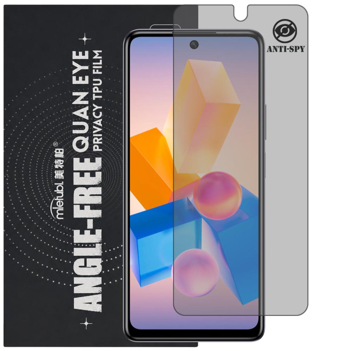 Гідрогелева плівка антишпигун Mietubl Quantum Eye Privacy TPU Film для Infinix HOT 40
