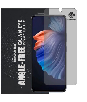 Гидрогелевая пленка антишпион Mietubl Quantum Eye Privacy TPU Film для Infinix HOT 50 Pro