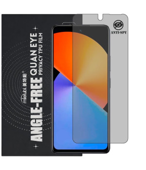 Гидрогелевая пленка антишпион Mietubl Quantum Eye Privacy TPU Film для Infinix Note 30 5G