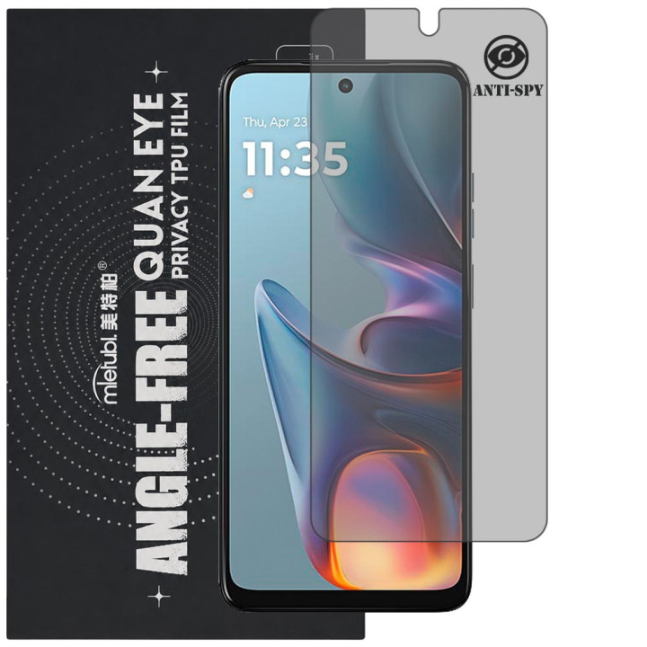 Гідрогелева плівка антишпигун Mietubl Quantum Eye Privacy TPU Film для Motorola Moto E15