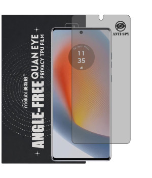 Гидрогелевая пленка антишпион Mietubl Quantum Eye Privacy TPU Film для Motorola Edge 50 Fusion