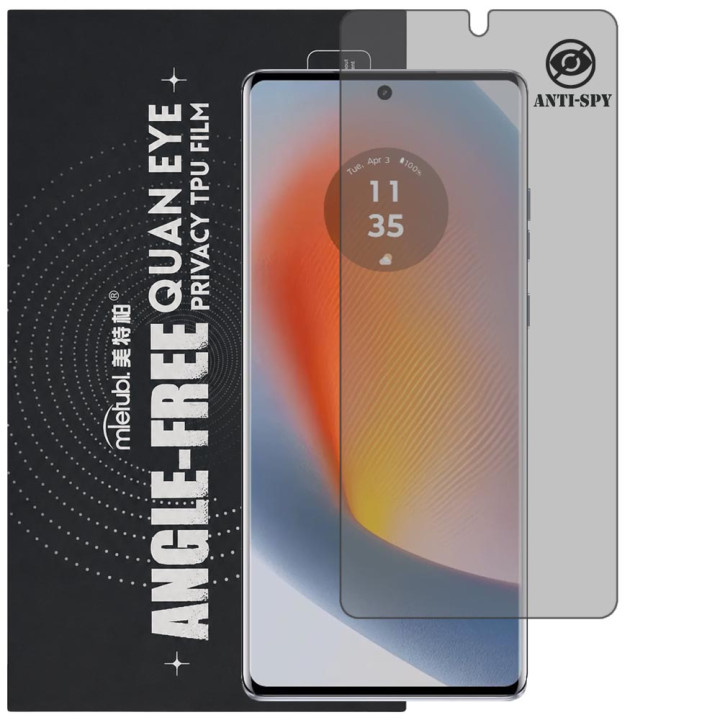 Гідрогелева плівка антишпигун Mietubl Quantum Eye Privacy TPU Film для Motorola Edge 50 Fusion