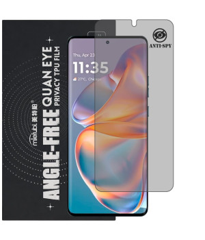 Гидрогелевая пленка антишпион Mietubl Quantum Eye Privacy TPU Film для Motorola Edge 50 Pro