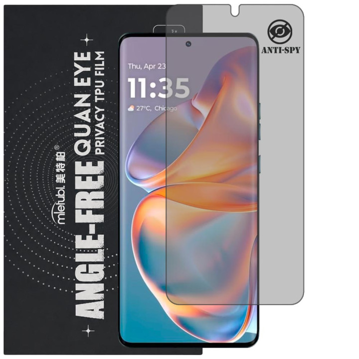 Гідрогелева плівка антишпигун Mietubl Quantum Eye Privacy TPU Film для Motorola Edge 50 Pro