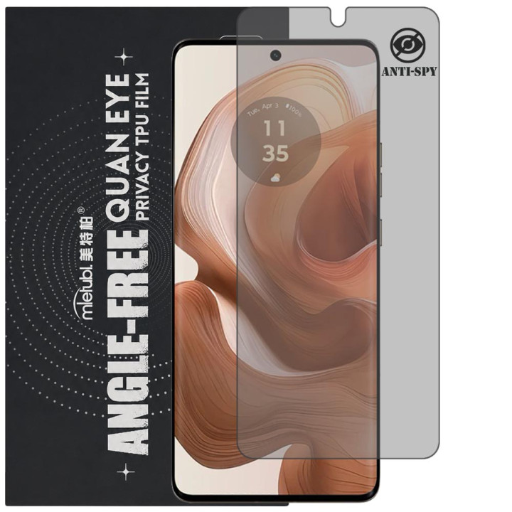 Гідрогелева плівка антишпигун Mietubl Quantum Eye Privacy TPU Film для Motorola Edge 50 Ultra