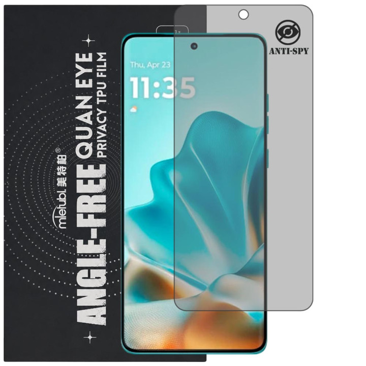 Гідрогелева плівка антишпигун Mietubl Quantum Eye Privacy TPU Film для Motorola Edge 60 Fusion