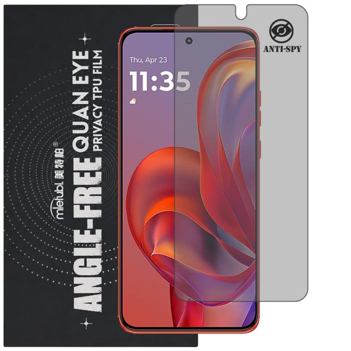 Гідрогелева плівка антишпигун Mietubl Quantum Eye Privacy TPU Film для Motorola Edge 60 Neo