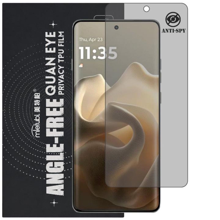 Гідрогелева плівка антишпигун Mietubl Quantum Eye Privacy TPU Film для Motorola Edge 60 Pro