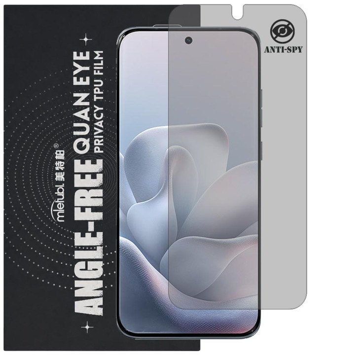 Гидрогелевая пленка антишпион Mietubl Quantum Eye Privacy TPU Film для Motorola Edge 70 Fusion