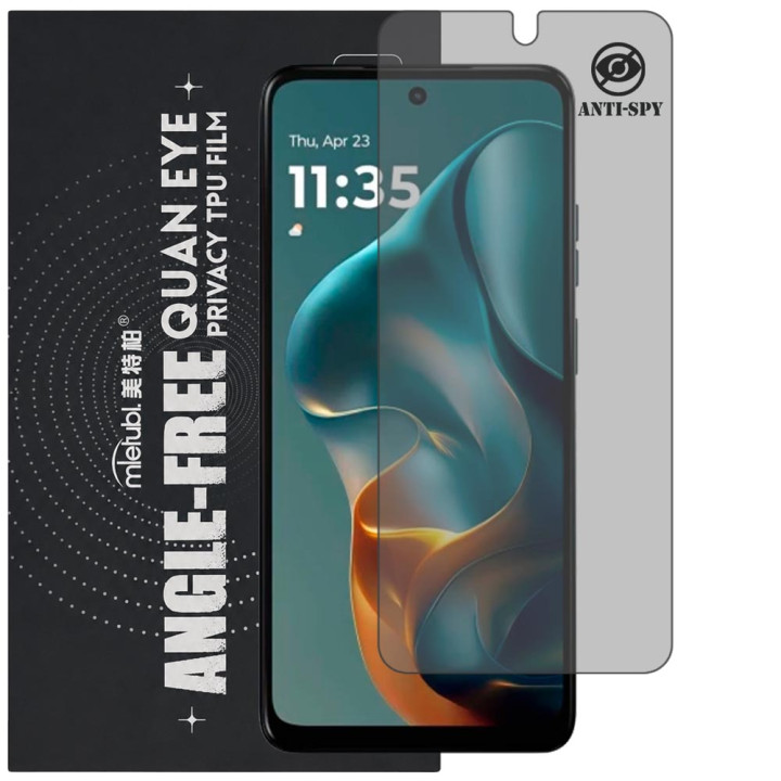 Гидрогелевая пленка антишпион Mietubl Quantum Eye Privacy TPU Film для Motorola Moto G05