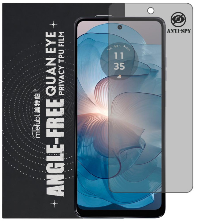 Гідрогелева плівка антишпигун Mietubl Quantum Eye Privacy TPU Film для Motorola Moto G24 Power