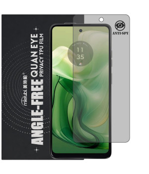 Гидрогелевая пленка антишпион Mietubl Quantum Eye Privacy TPU Film для Motorola Moto G24